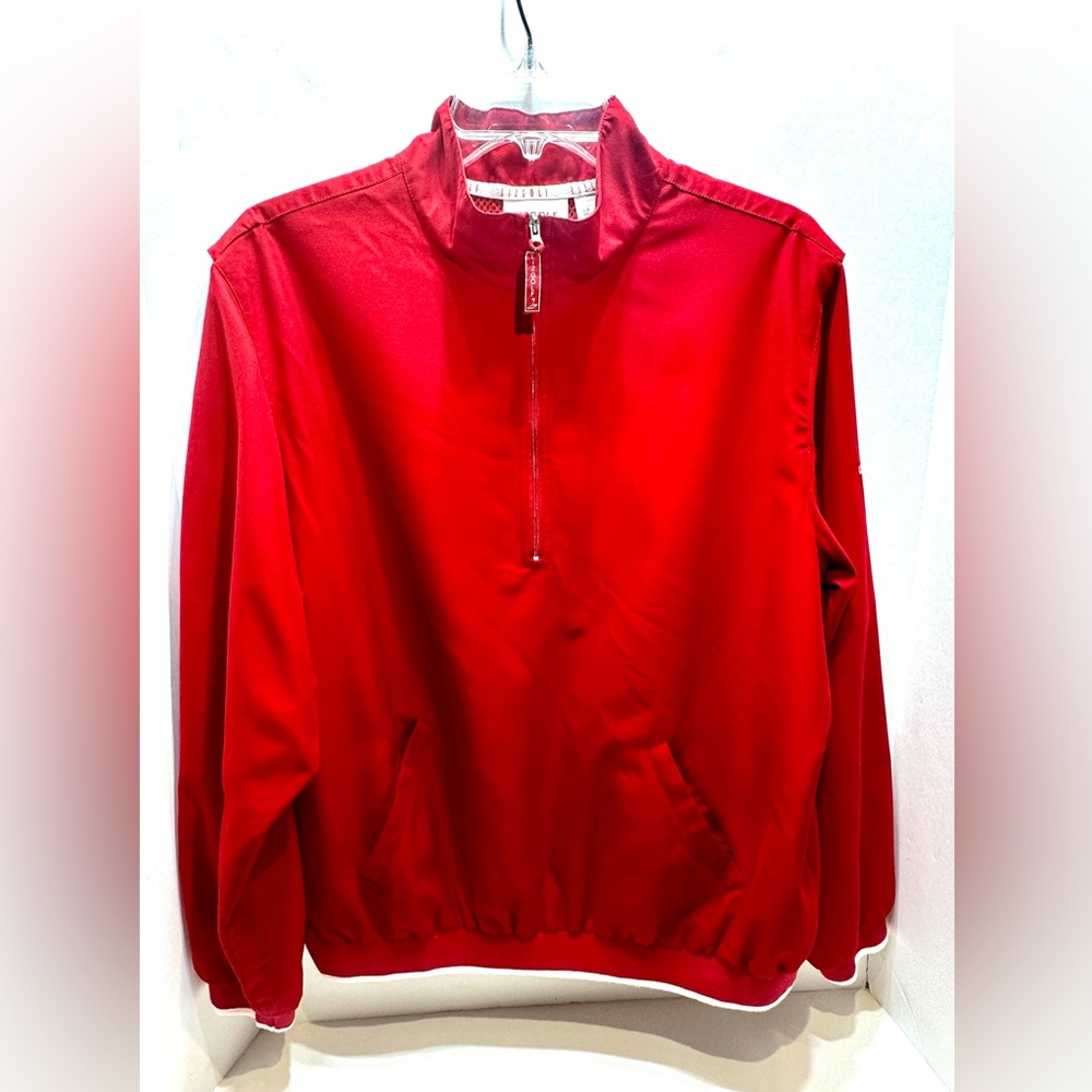 Liz Golf Windbreaker Pullover 1/4 Zip Jacket size Large - Picture 4 of 11